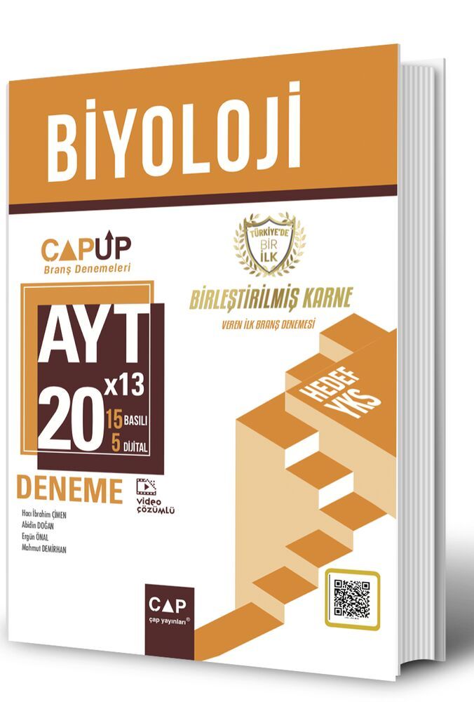 Çap Yayınları Ayt Biyoloji Up Deneme