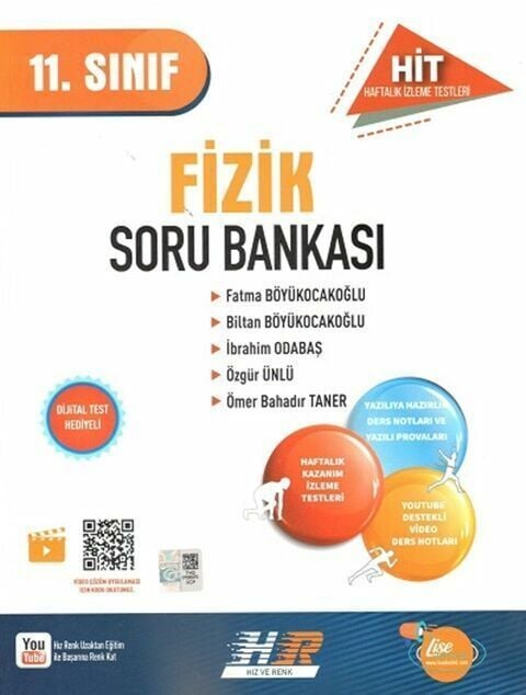 Hız ve Renk 11.Sınıf Fizik Soru Bankası