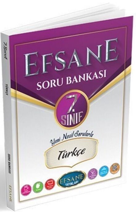 Efsane Yayınları 7.Sınıf Türkçe Soru Bankası