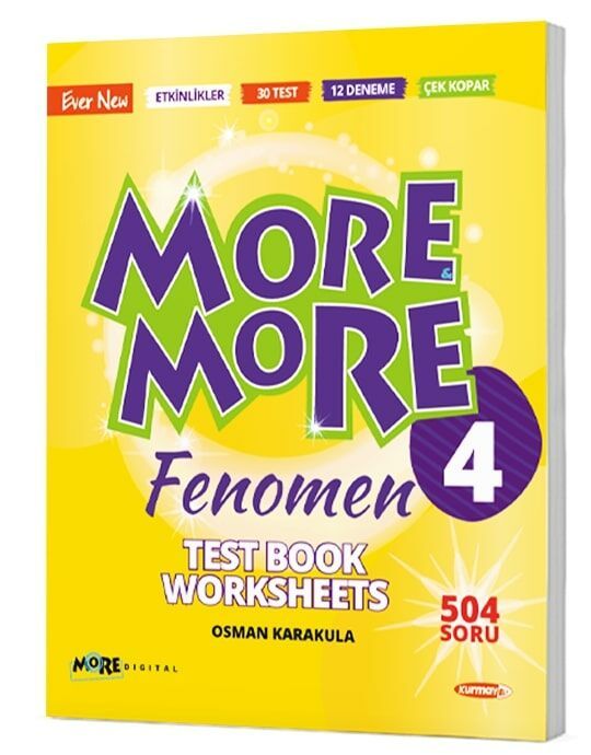 More More 4.Sınıf İngilizce Worksheets Test Book