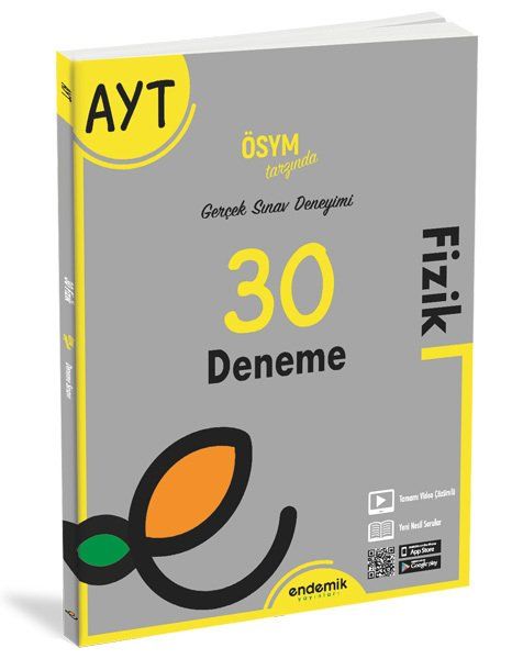 Endemik Yayınları Ayt Fizik 30 Deneme Sınavı