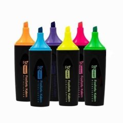 Mikro Fosforlu Kalem 6 Renk Canlı Seri