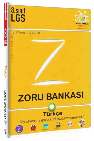 Tonguç Akademi 8.Sınıf Türkçe Zoru Bankası