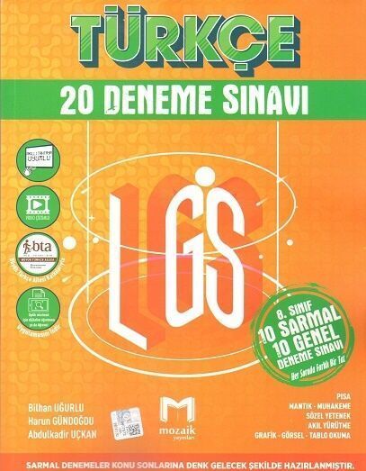 Mozaik Yayınları Lgs Türkçe Deneme Sınavı