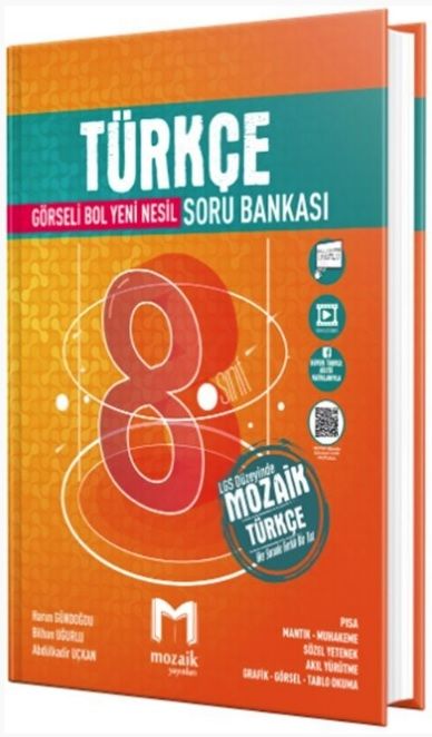 Mozaik 8.Sınıf Türkçe Soru Bankası