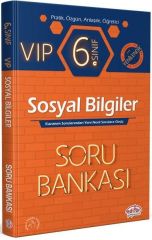 Editör Yayınları 6.Sınıf VIP Sosyal Bilgiler Soru Bankası