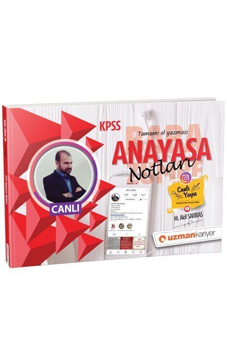 KPSS Anayasa Canlı Ders Notları Baba Zümre Uzman Kariyer Yayınları