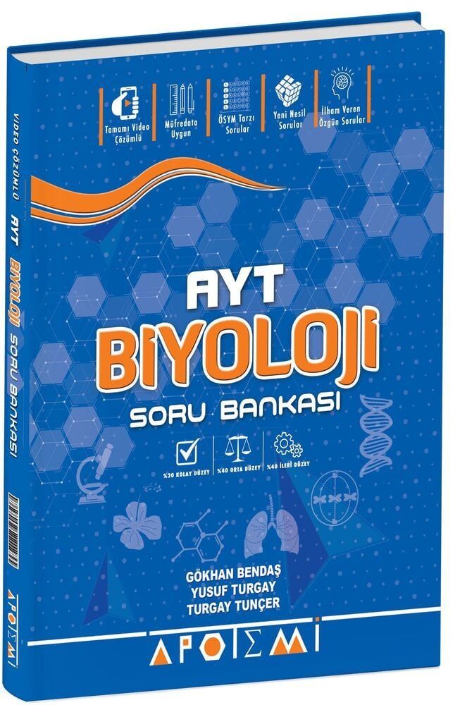 Apotemi Ayt Biyoloji Soru Bankası