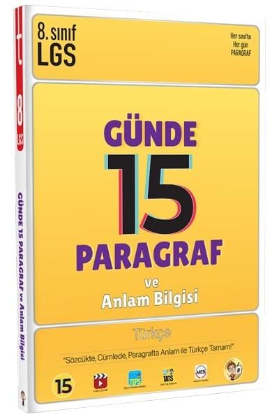 Tonguç Akademi Lgs Günde 15 Paragraf ve Anlam Bilgisi