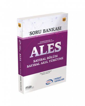 ALES Sayısal Bölüm Soru Bankası Murat Yayınları