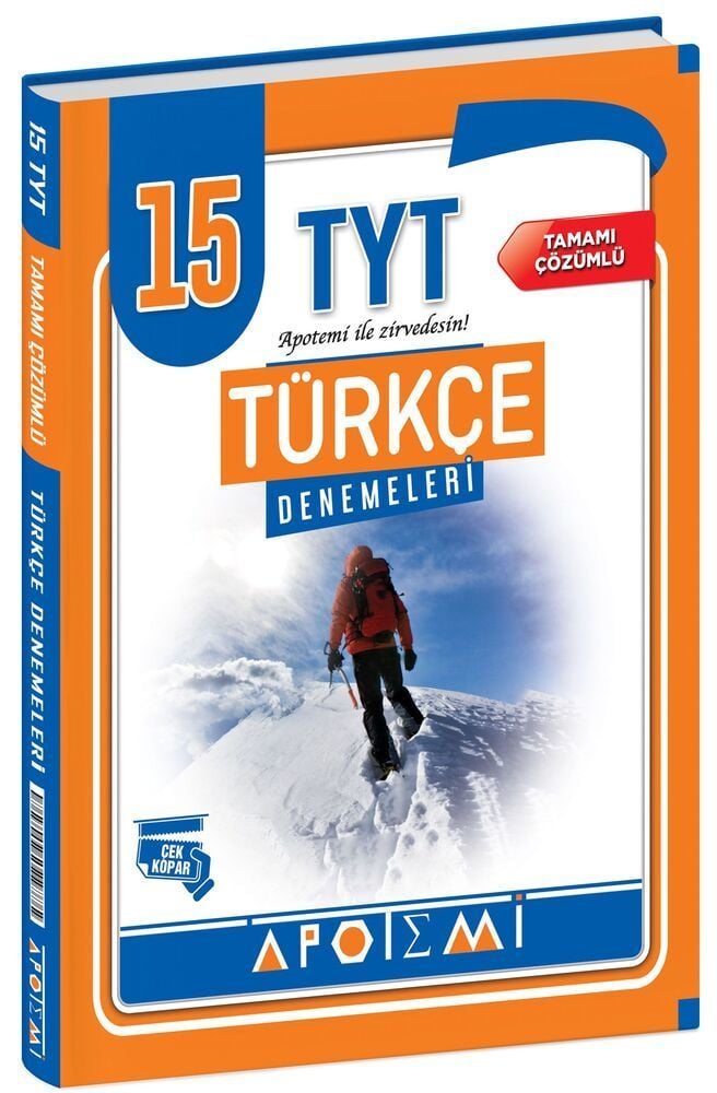 Apotemi Yayınları Tyt Türkçe 15 li Denemeleri