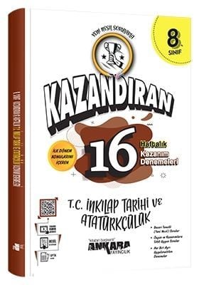 Ankara Yayınları Lgs 1.Dönem 16 Haftalık İnkılap Tarihi Deneme