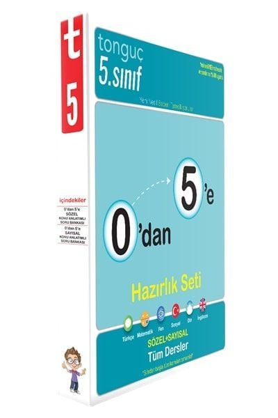 Tonguç Akademi 0 dan 5 e Konu Anlatımlı Soru Bankası Seti