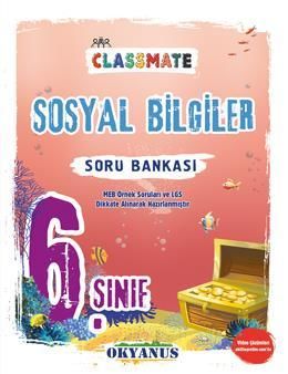 Okyanus Yayınları 6.Sınıf Classmate Sosyal Bilgiler Soru Bankası