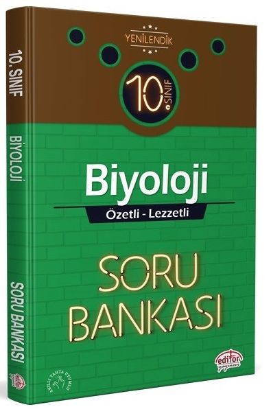 Editör Yayınları 10.Sınıf Biyoloji Soru Bankası