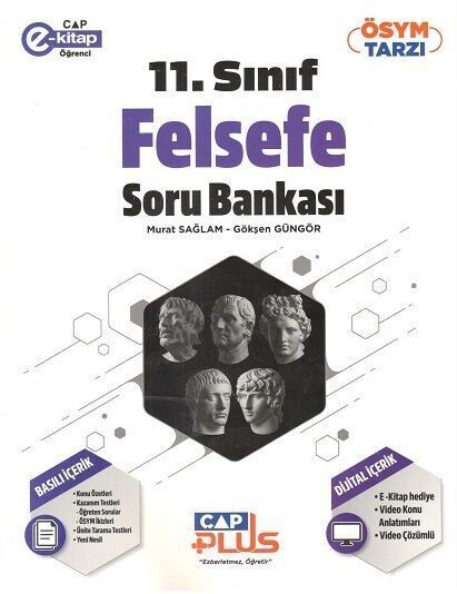 Çap Yayınları 11.Sınıf Felsefe Soru Bankası Anadolu Lisesi