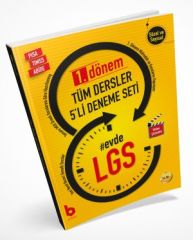 8.Sınıf LGS İlk Dönem 5'li Deneme Basamak Yayınları