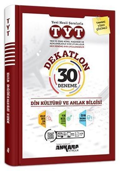 Ankara Yayıncılık Tyt Din Kültürü Dekatlon 30 Deneme