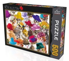 Kediler 500 Parça Puzzle Laço