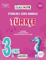 Okyanus Yayınları 3.Sınıf Classmate Türkçe Etkinlikli Soru Bankası