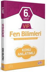 Editör Yayınları 6.Sınıf Vip Fen Bilimleri Konu Anlatımı