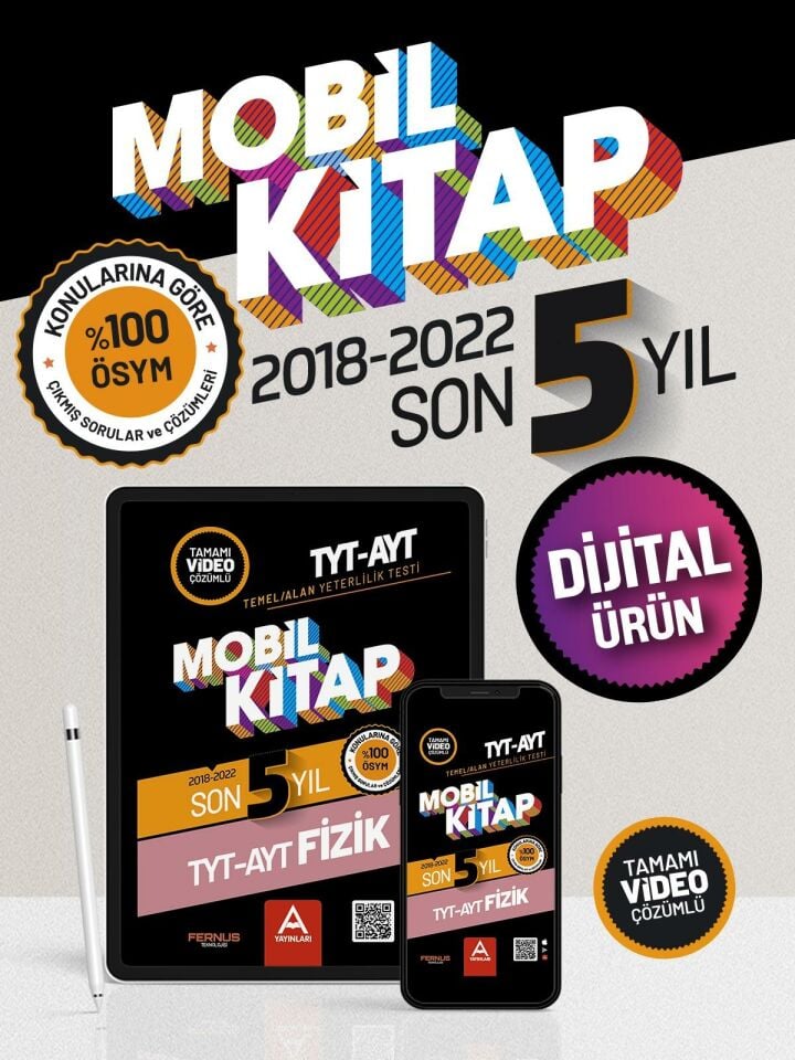 TYT-AYT Mobil Kitap Son 5 Yıl Fizik