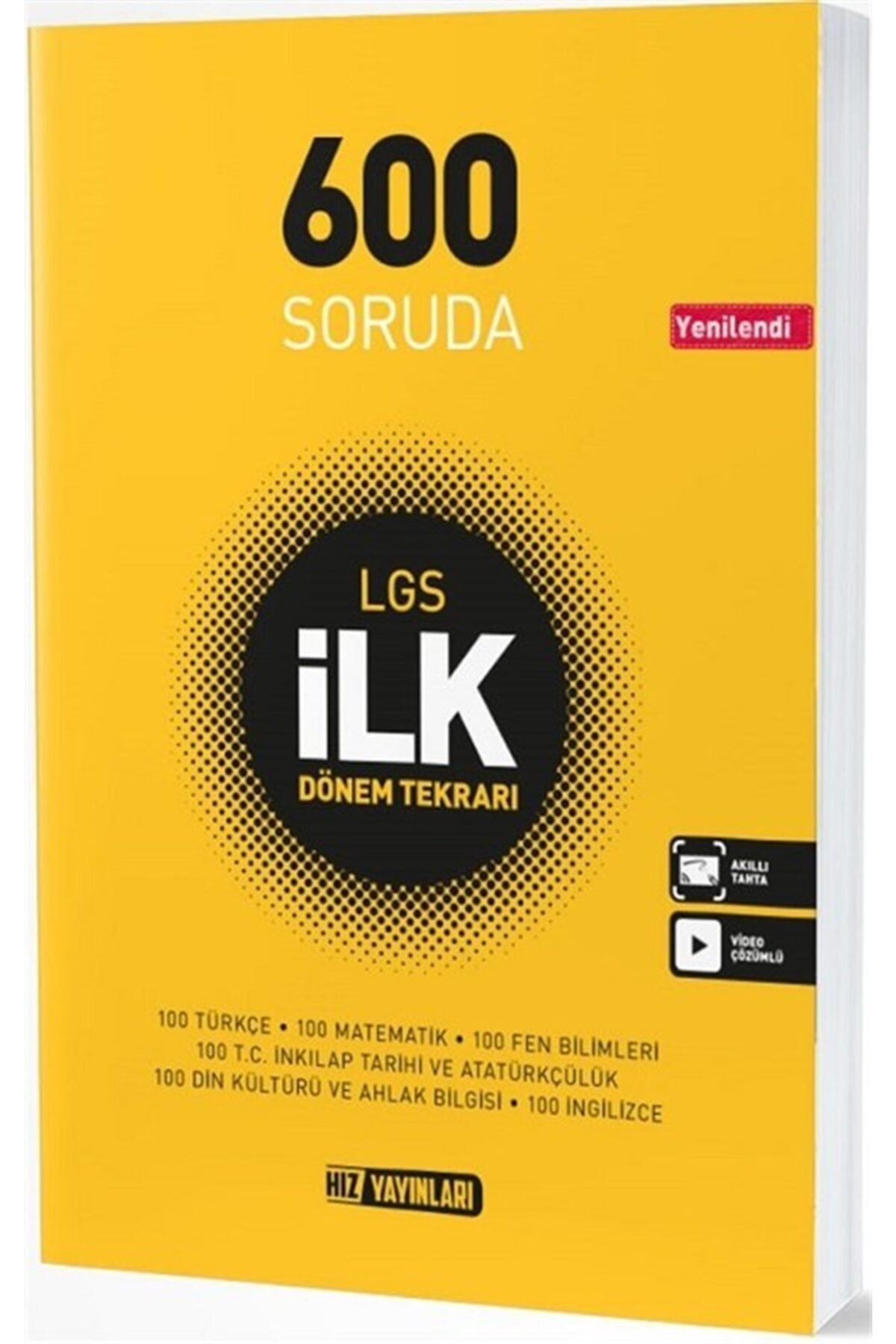 Hız 8. sınıf 600 Soruda Lgs İlk Dönem Tekrar