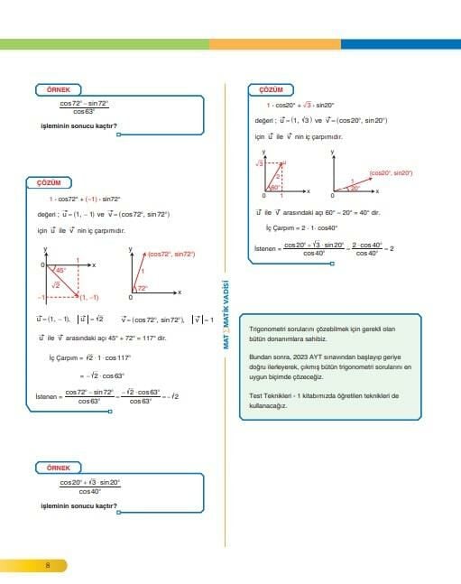 Matematik Test Teknikleri-2 TYT AYT MSÜ DGS KPSS ALES UMO SAT IMAT GMAT IMO Alpaslan CERAN