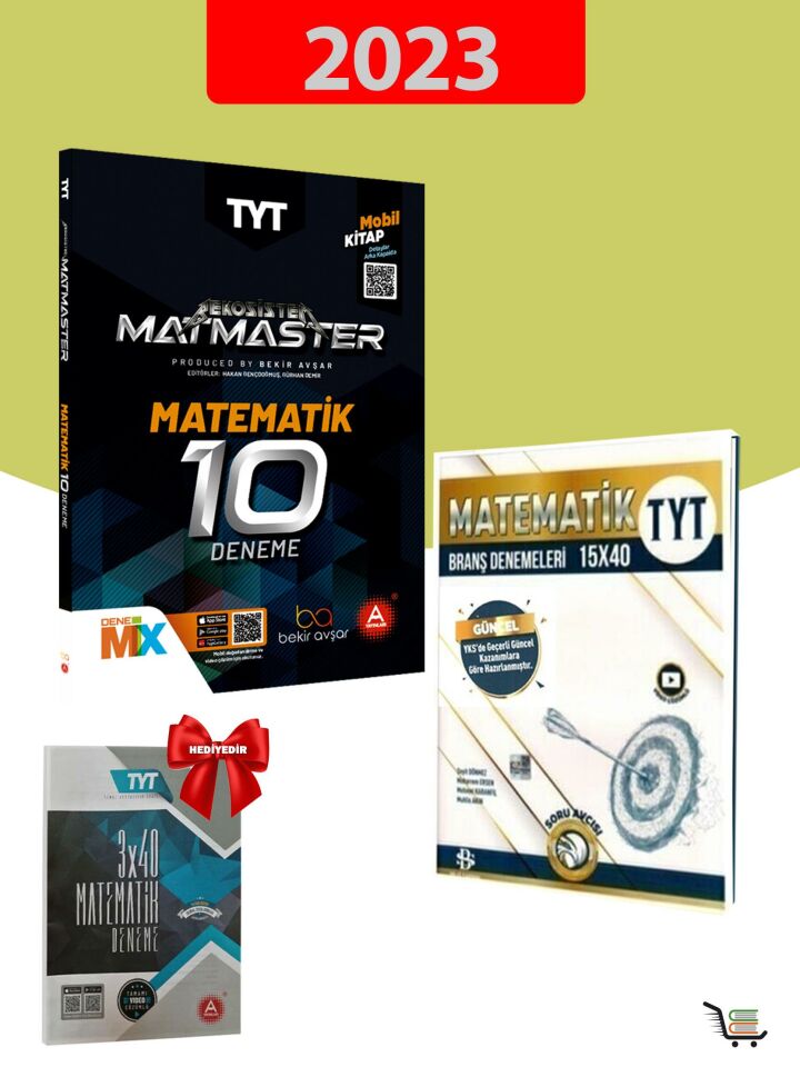 Matmaster-Bilgi Sarmal TYT Matematik Deneme Seti Hediyeli