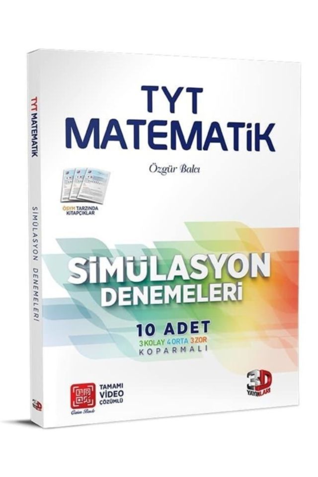 3D TYT Matematik Simülasyon Deneme