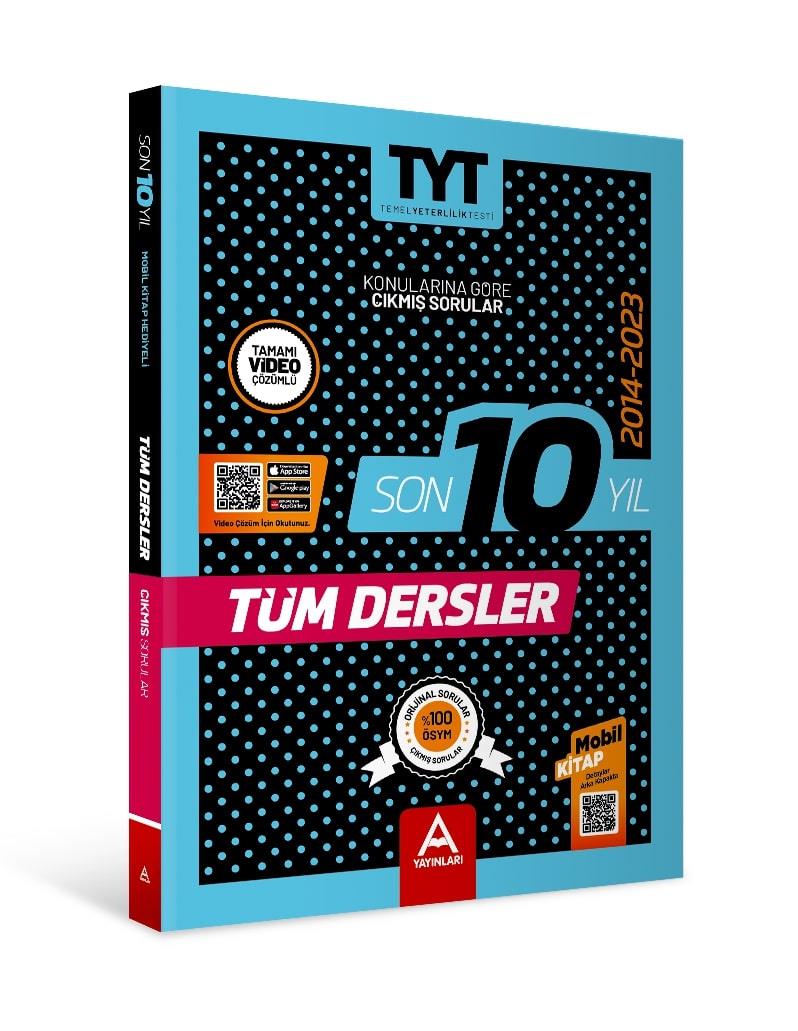 Son 10 Yıl Tüm Dersler Çıkmış Sorular