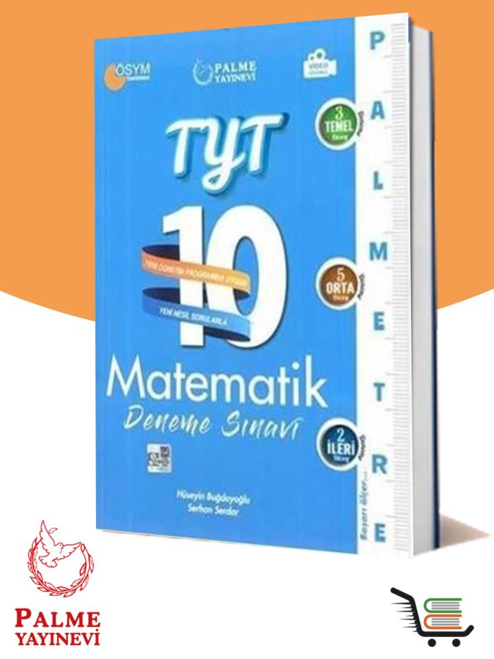 Palme Tyt Matematik 10 Deneme Sınavı ( Palmetre Serisi )