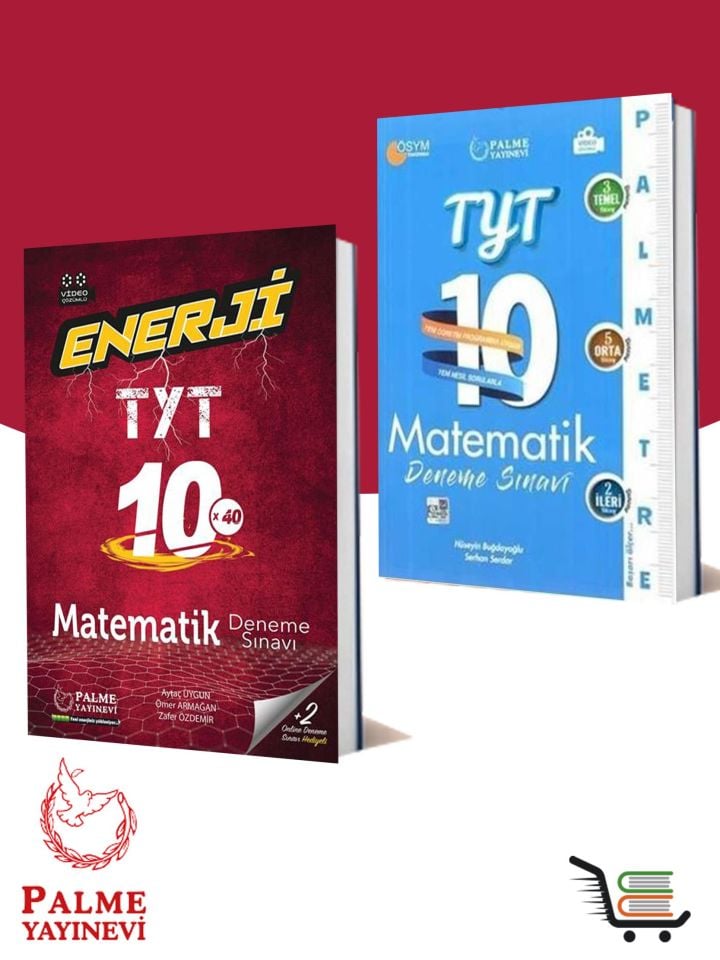 Palme TYT Matematik Alan Deneme 2'li Set Palmetre ve Enerji