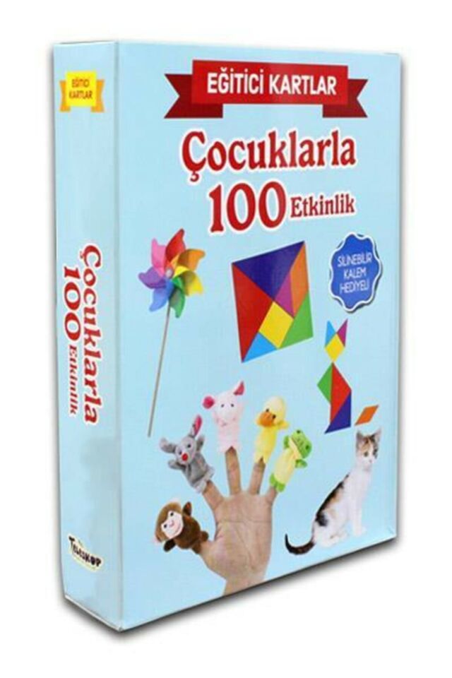 Eğitici Kartlar - Çocuklarla 100 Etkinlik