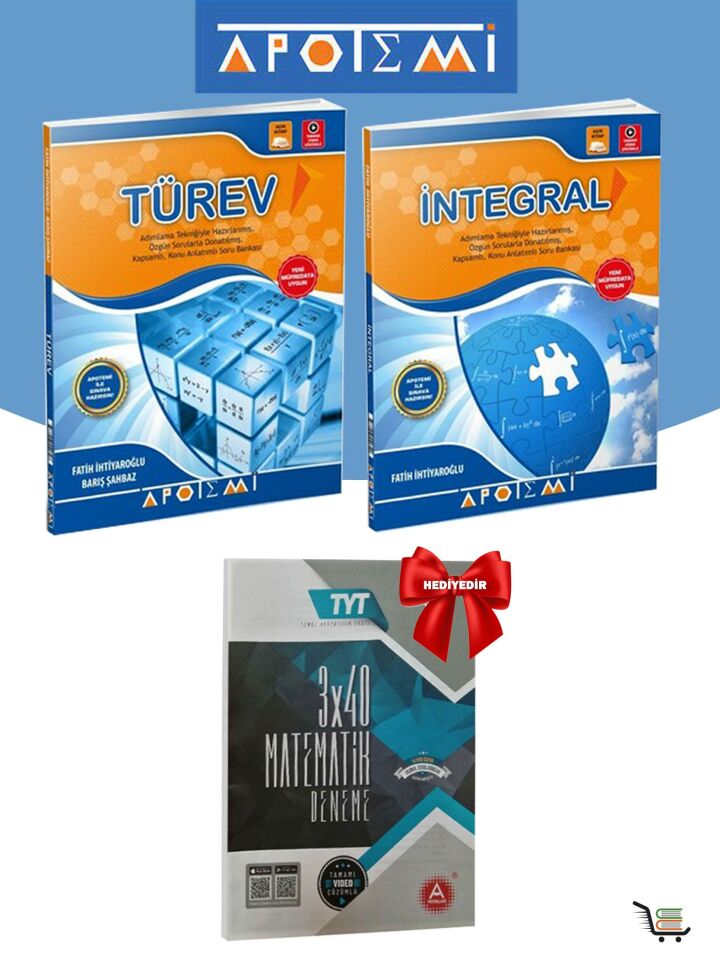 Apotemi Matematik Türev-İntegral Set Hediyeli!