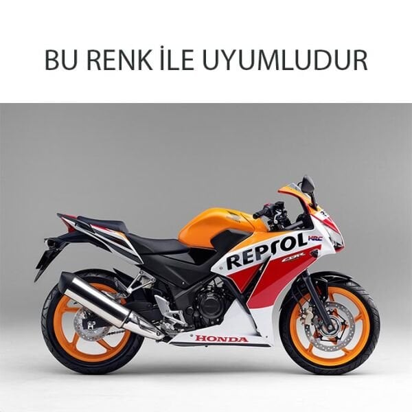 Honda CBR250R 2014-2017 Ön Far Kafa Grenajı Çerçevesi Muhafazası Kırmızı-Repsol