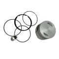 0.25mm Tvs Pep Plus 90 51.25mm Piston Segman Kit Sm