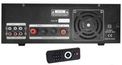 Denox DXV-LOGIC 802 2 Mik 2 Aux 120W 4 ohm Stereo Amfi