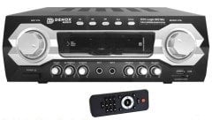 Denox DXV-LOGIC 802 2 Mik 2 Aux 120W 4 ohm Stereo Amfi