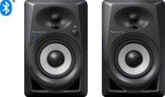 Pioneer DJ DM-40D BT Bluetooth'lu Masaüstü 4'' Aktif DJ Monitör Hoparlör Seti