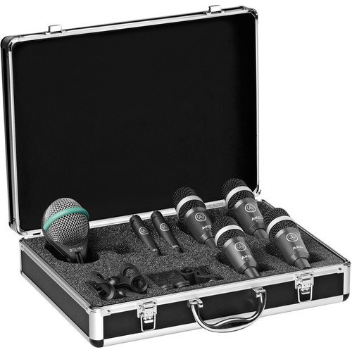 AKG Drum Set Concert 1 Professional Drum Microphone Set