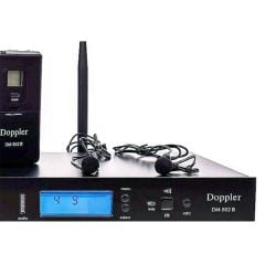 Doppler DM-502B UHF Band Çift Yaka Telsiz Mikrofon Seti