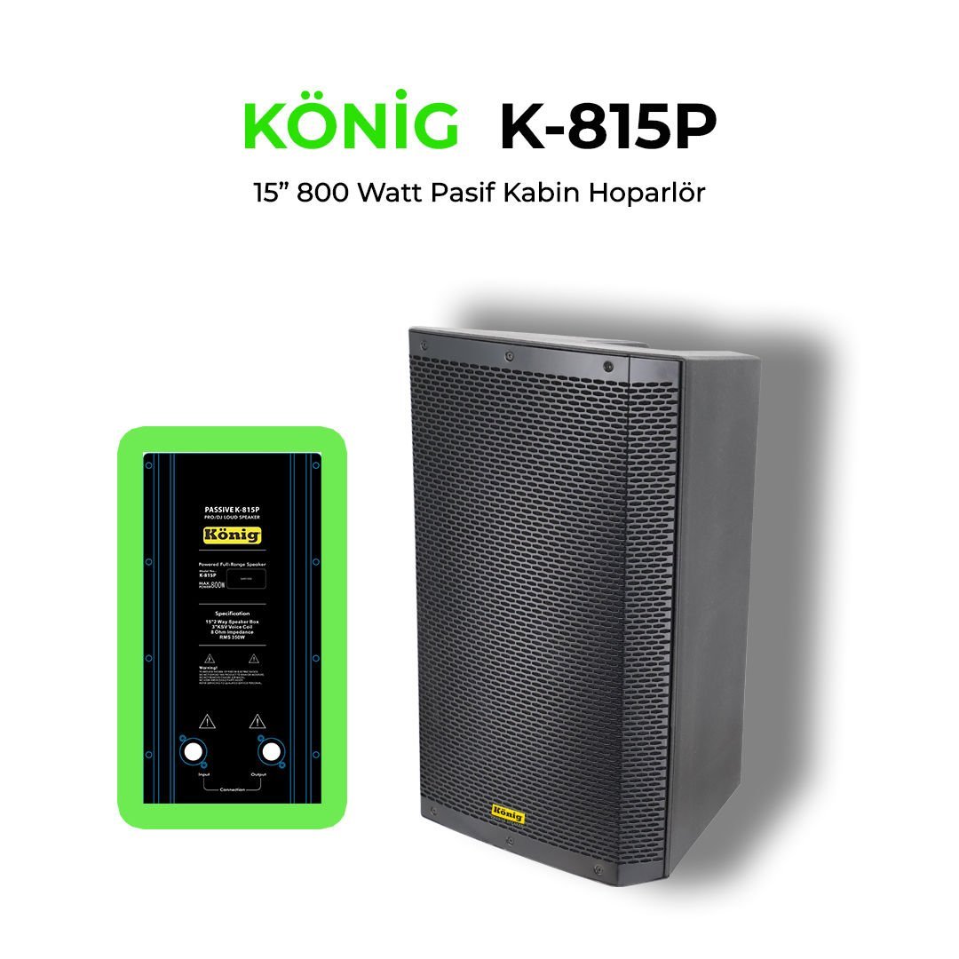 König K–815 P Pasif Hoparlör