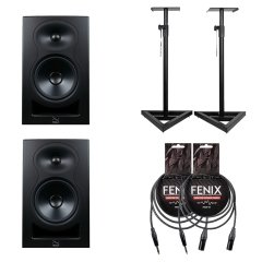 Kali Audio LP-6 Çift Aktif Monitör Hoparlör (Fenix Stand ve Monitör Kablo Seti)