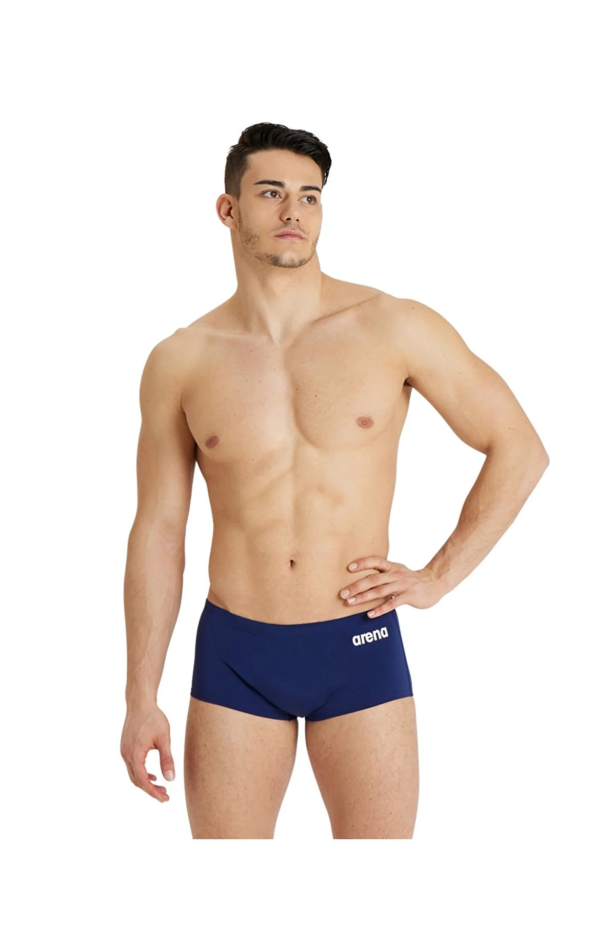 Arena Erkek Şort Yüzücü Mayosu Men'S Team Swim Low Waist Short Solid