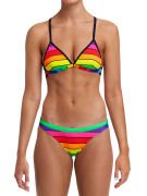 Funkita Rainbow Racer Kadın Bikini Takımı, Renkli