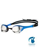 Arena Cobra Ultra Swipe Gümüş/Mavi Aynalı Yüzücü Gözlüğü, Antrenman Gözlük