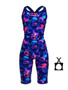 Funkita Fast Legs Liquid Lights Kız Çocuk Yarış Mayo (Giriş Seviyesi)