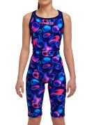 Funkita Fast Legs Liquid Lights Kız Çocuk Yarış Mayo (Giriş Seviyesi)