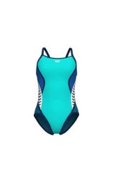 Icons Swimsuit Super Fly B Kadın Yüzücü Mayosu 006644868 Turkuaz